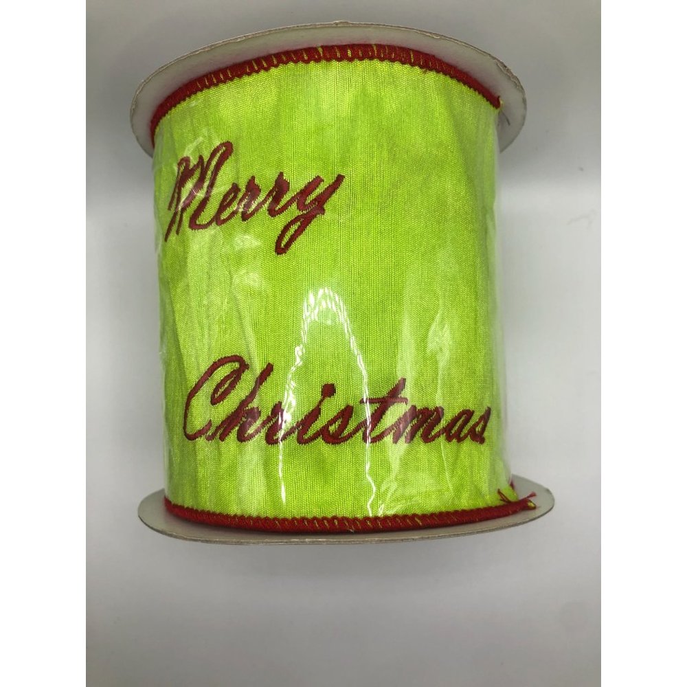 Expressions Merry Christmas Designer Ribbon